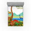 Multicolore drap-housse de dinosaure Ambesonne-106770469