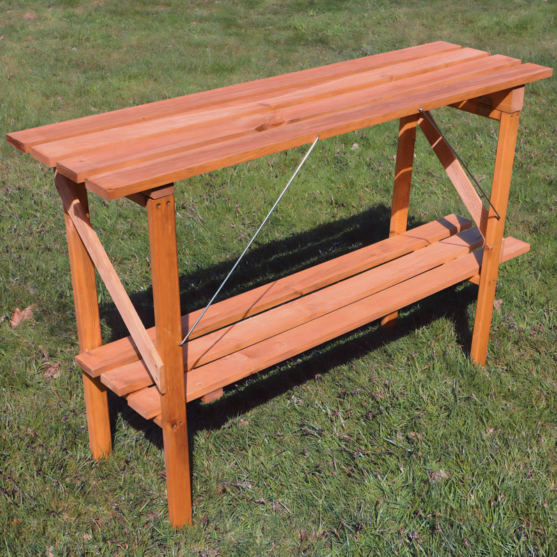 Azilyn 6ft X 1ft 2 Tier Greenhouse Staging
