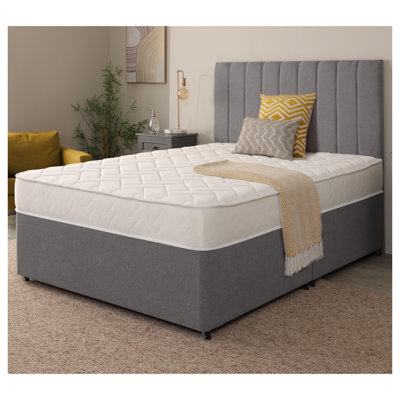 Bibeau SereneSleep 3ft Single Memory Foam Open Coil Mattress