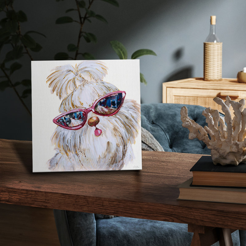 Shi Tzu Shades - galerie Cavas sur mesure, H 18 po x l 12 po