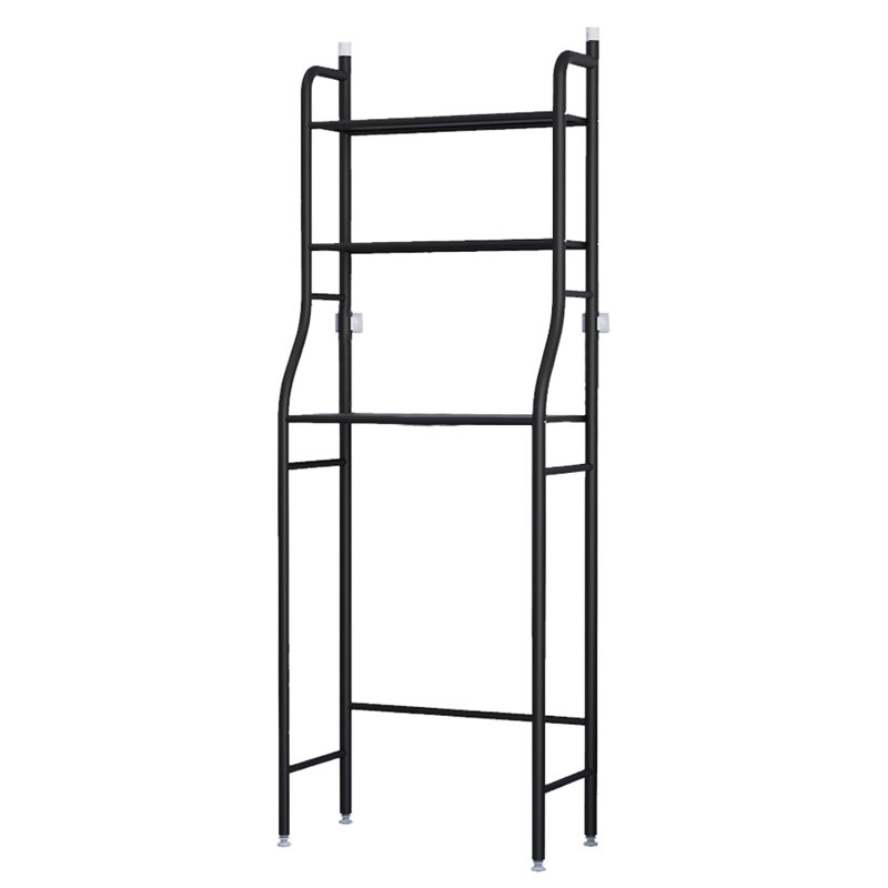 Glendale Free-Standing Over the Toilet, Black