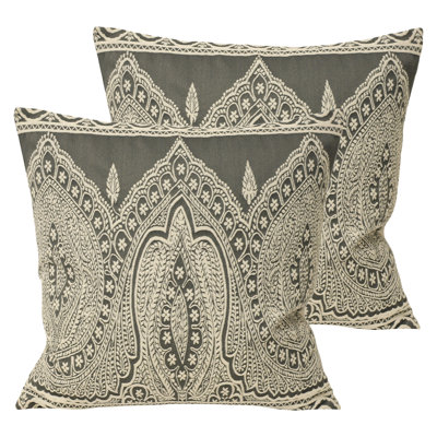 Paisley Square Cushion