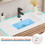 Meuble-lavabo simple autoportant Jadaya Sharee 36 po avec comptoir, robinet et bonde, portes à fermeture douce, certifié EPA-94669758