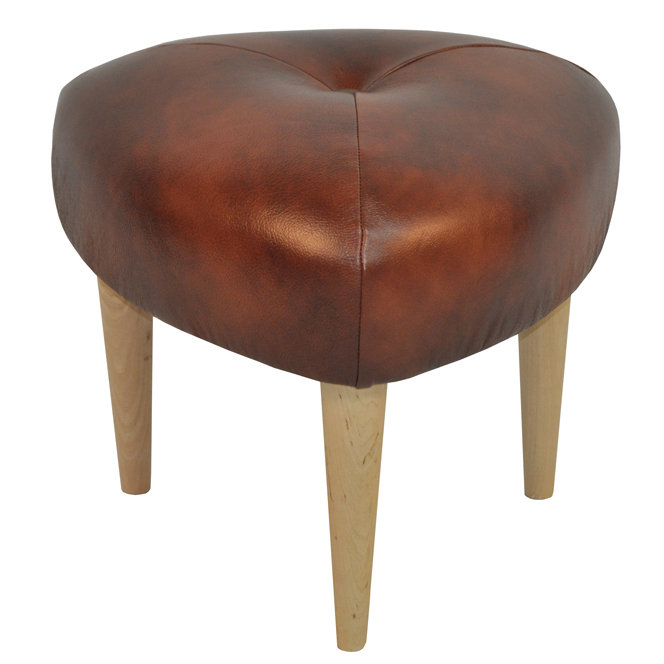 Manufactured Wood Accent Stool, Brown