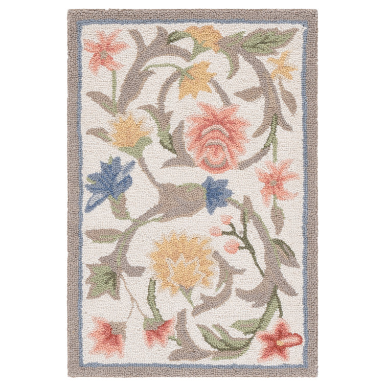 Hollander Handmade Hooked Wool Area Rug