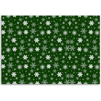 Magnifique flocon de neige floral M01