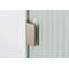 Aurora 34 in. x 78 in. Fully Frameless Fluted Radius Single Fixed Shower Panel-45920022-17217072