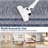 8x10 Modern Rug Thin Washable Non-Slip Geometric Border Low Pile Foldable Soft Non-Shedding Indoor Accent Carpet Gray-1405791505