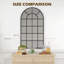 Aaren Metal Arch Mirror