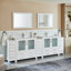  108" Double Bathroom Vanity Set with Mirror-33559836
