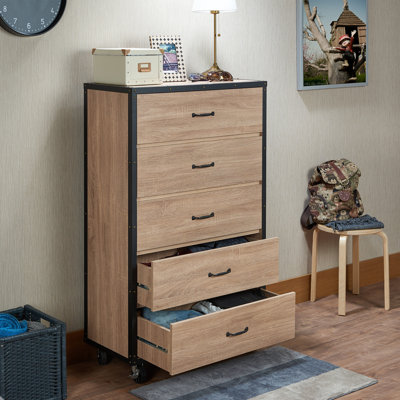 Commode en chêne clair Bemis
