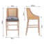 Albena 77cm Stool-206447280
