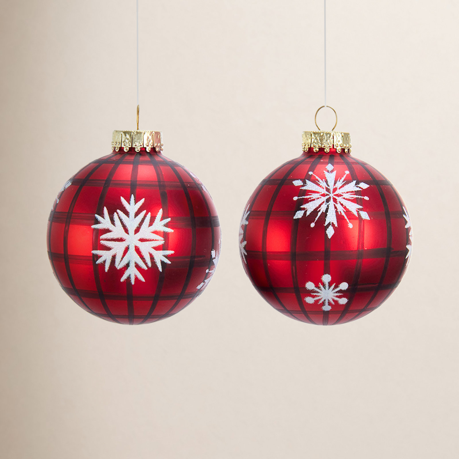 13" Glass Bauble