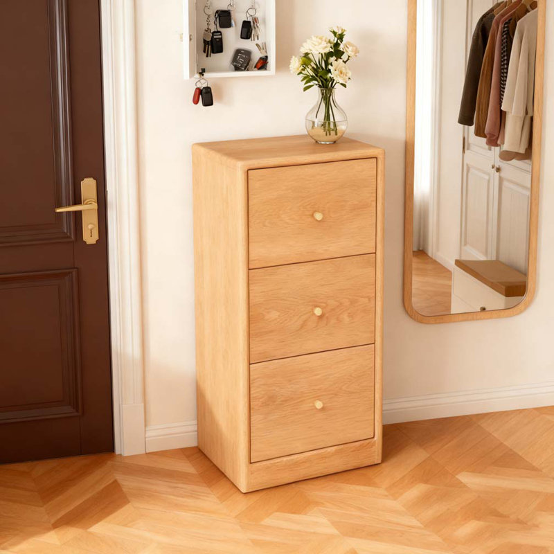 Armoire de rangement en chêne massif