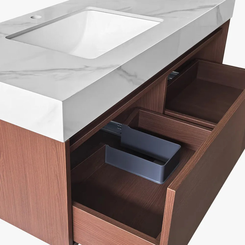 Meuble-lavabo moderne 47 po avec lavabo