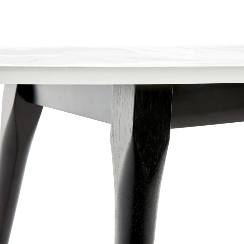 Mid-Century Oval Marble Coffee Table with Gold Accents
