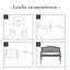 Quigley Metal Outdoor Bench