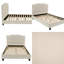 Lit double tapissier avec tête de lit capitonnée Diamond-570062562