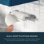 Ingried Stainless Steel Wall/ Under Cabinet Mounted Paper Towel Holder-1021616858