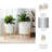 Aideen Metal Planter Pot Set for Indoor & Outdoor Use - Set of 2-1491348907