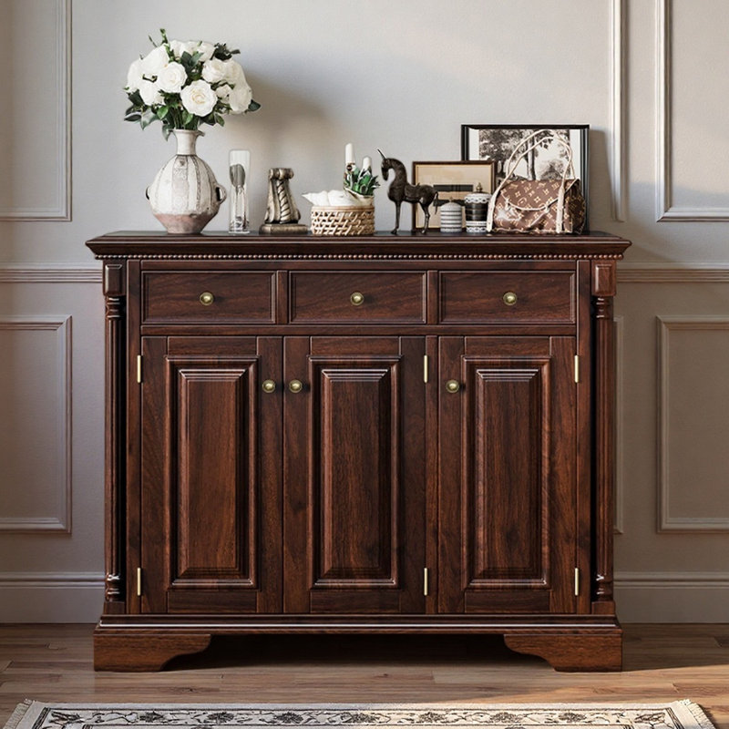 Armoire à chaussures de rangement classique de style américain