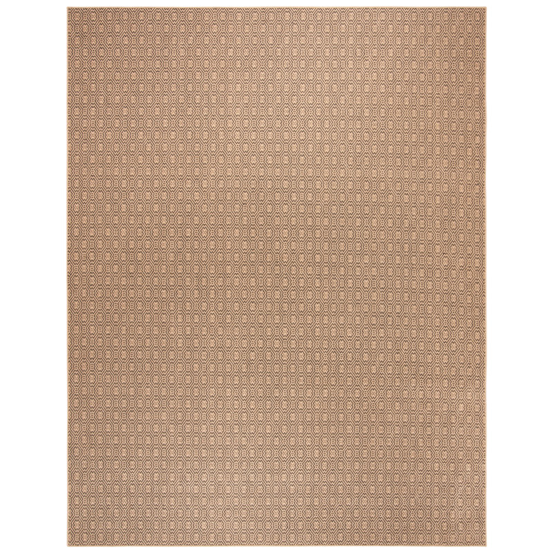 Tapis géométrique en jute et sisal Girard Beach, Tapis de couloir 2 pi 3 po x 12 pi