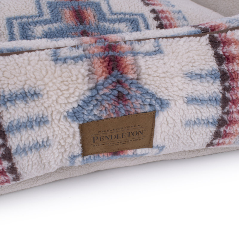 Lit pour chien Pendleton Kuddler, Bois de rose robuste, Large (36"w x 27"d x 10"h)