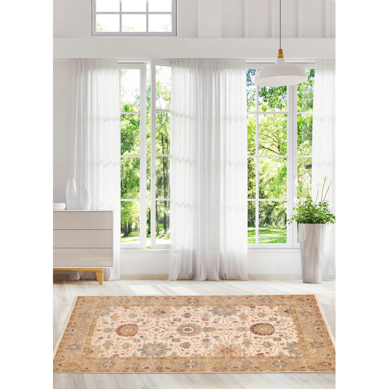 Jules Serapi Ivory Rug 5'11" x 9'2"