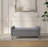 Nash 47" Upholstered Entryway Bench with Storage & Metal Base