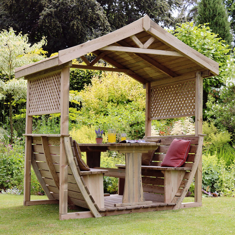 Marriott Solid Wood Outdoor Bench