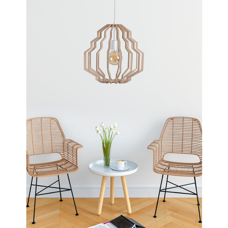 Webber 1 - Light Pendant, Wood