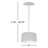 Allo 1 - Light LED Single Pendant