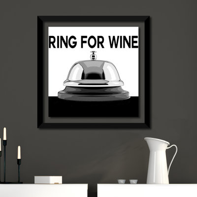 «Ring For Wine», impression sur toile