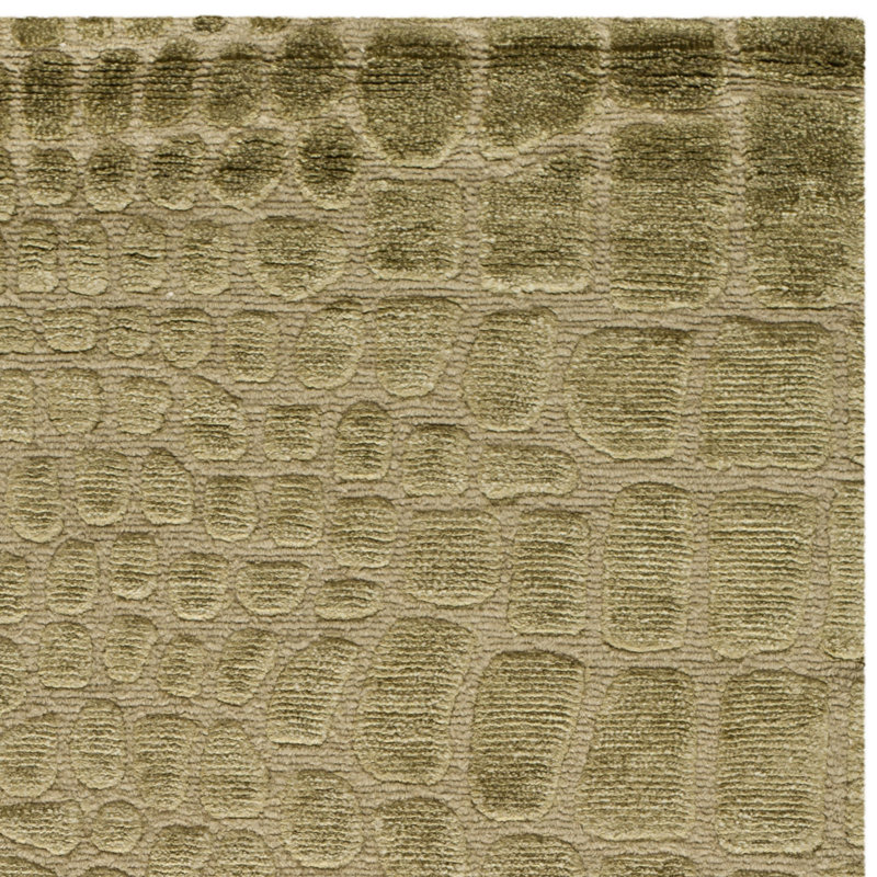 Classics Animal Print Hand-Knotted Riverbank Rug, Rectangle 8'6" x 11'6"