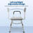 Transfer Bench For Bathtub, Height Adjustable Shower Bench Seat With Backrest, Bath Chair For Seniors, 400 Weight Capacity