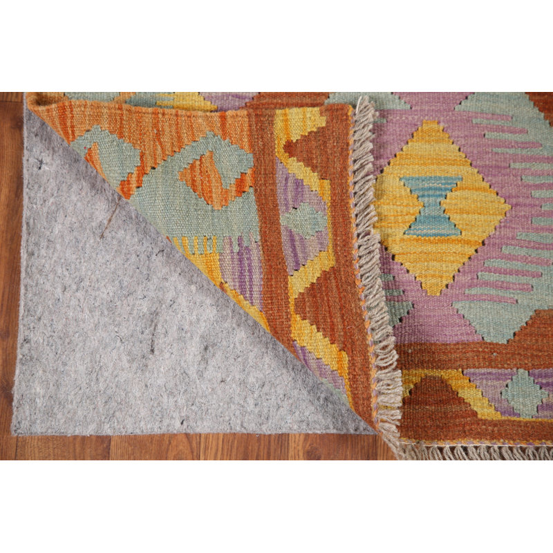Tapis de couloir à motif oriental kilim Schiller 3 x 10