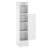 Bathroom Storage Cabinet with Door Toilet Paper Holder Stand for Small Spaces -283501867