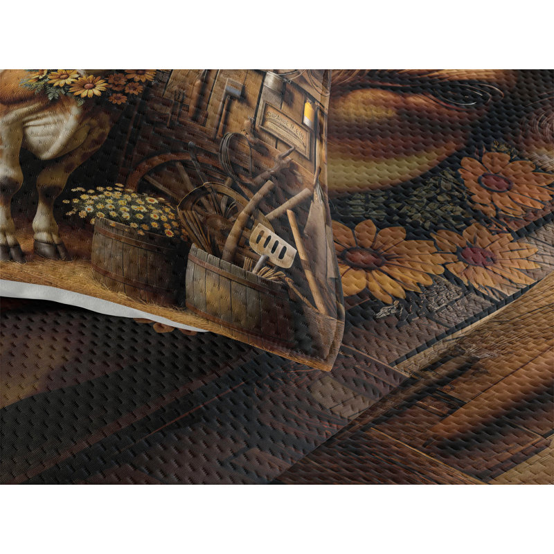 Polyester Coverlet, King Coverlet + 2 Standard Shams