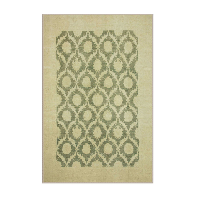 Abstract Indoor Rug, Rectangle 4' x 6'
