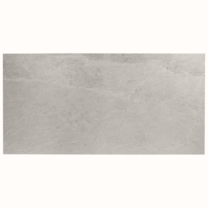 Carreaux de sol en porcelaine mat LimeTech 23,62 po x 47,24 po (7,74 pi² / chacun), Blanc craie