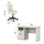 Ensemble de bureau et chaise Katia 50W