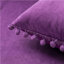 Coussin Silky Velvet Series Pom-poms-1144427445-1144427428-1196681514