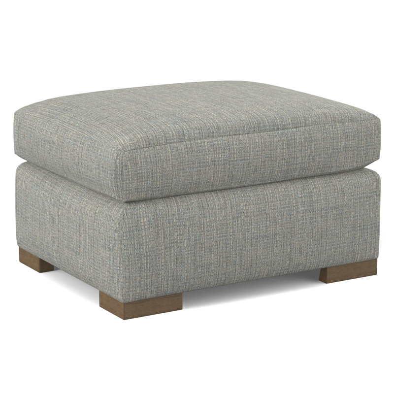 Square Ottoman, Weathered Gray, 61353-71