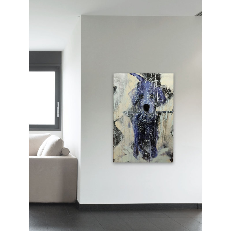 Michelle Rivera - Wrapped Canvas Painting, 45cm H x 30cm W x 3.81cm D