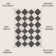 Utgard Classic Geometric Diamond Pattern White/Dark Gray Rug