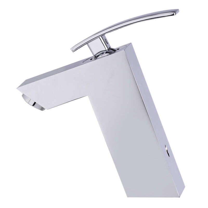 Single-Hole Single-handle Bathroom Faucet, Polished Chrome