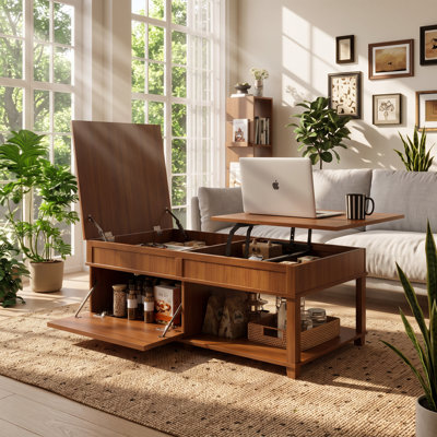 Adjustable Height MDF Writing Desk