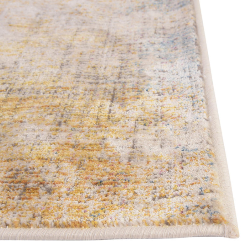 Laquin Abstract Indoor Rug, Runner 2'6" x 12'