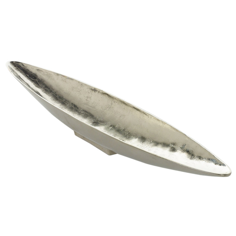 Driftwood and Denver Boat Magnolia Centerpiece, Gold, 8" H x 40" W x 5" D