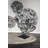 Cast Root Silver Standing Sculpture